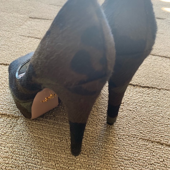 Prada Peep Toe Platforms | Size 4 - Picture 5 of 8